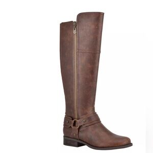GBG Los Angeles Brown Over the Knee Boots